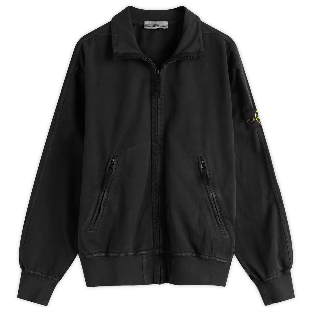 Stone Island Men's Old Effect Harrington Jacket Black